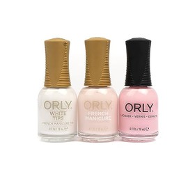 Orly French Manicure Nail Polish Kits and Bundles (Lacquer Bundle 1)