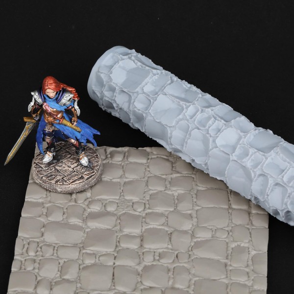 AUSPDICE RPG Terrain Texture Roller - Exquisite Board Game Accessory,