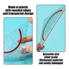 4 Pieces Protractor, Drawing and Design Protractor, Angle Measuring Rulers,