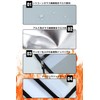YESCUT 金庫耐火バッグ 集金袋 貴重書類保管ケース 現金収納ケース 耐火ケース 38cm×28cm/23cm×18cm 二つセット 2個セット 防火