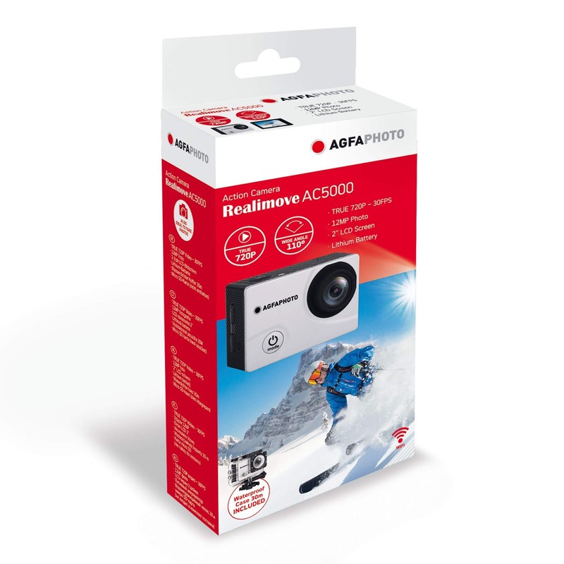 AgfaPhoto AGFA Foto AC5000 GR Action CAM 0, Grau, S