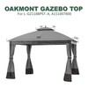 JANCANOPY Replacement Gazeb Cover for 10X12Ft Oakmont Gazebo L-GZ1188PST-A,Pinehurst Gazebo