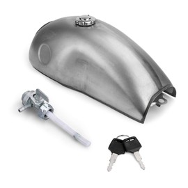 Artudatech Cafe Racer Motorcycle Gas Fuel Tank Iron 10L 2.6 Gallon for Suzuki Yamaha for Honda