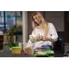 MiraHome Storage Containers 1 Litre Set of 5 Green Austrian
