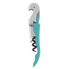 True Truetap Teal Waiter's Double Hinged Corkscrews, Blue