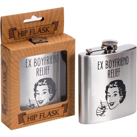 Diabolical DP0612 Ex-Boyfriend Flask - Breakup Gifts for Her