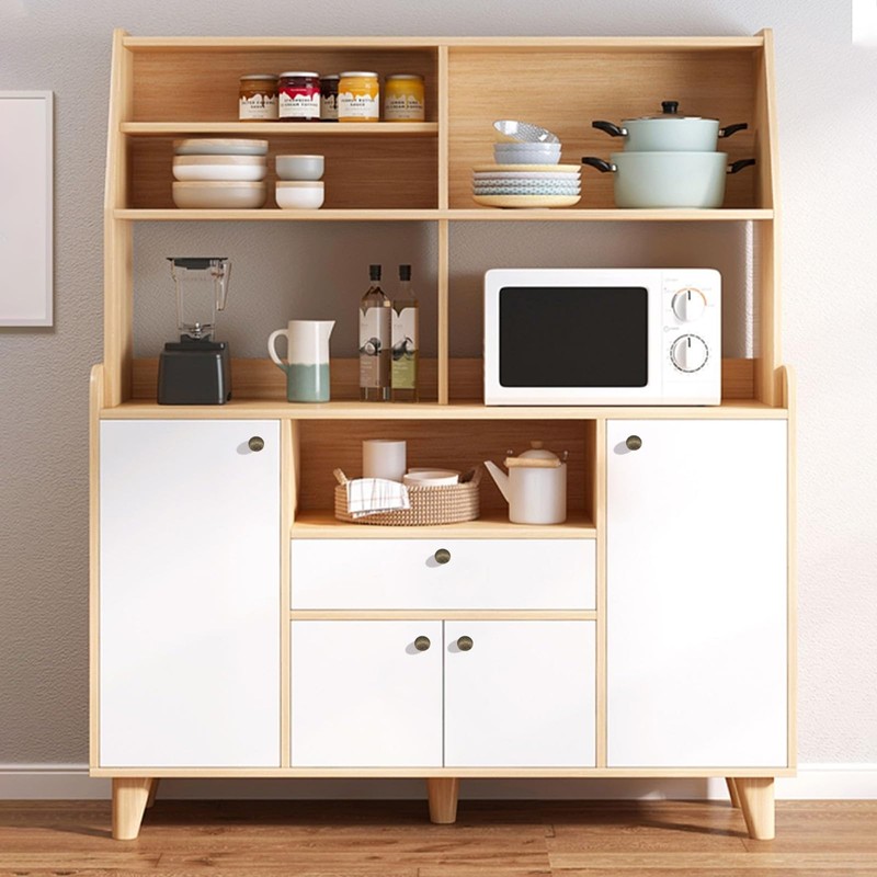 LOUZAGO 16 Pcs Antique Brass Cabinet Knobs, 1-1/5 inch Kitchen