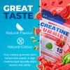 Creatine Monohydrate Gummies 6000mg | 1-Month | Sugar-Free | Sour