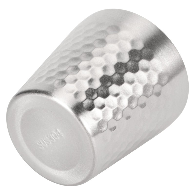 4pcs 304 Stainless Steel Cup Double Layer Insulated Thickened Cup