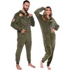 Silver Lilly One Piece Fighter Pilot Costume - Adult Novelty