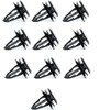 10 PCS Car Body Retainer Clips Set Tailgate Handle Rod