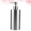 ULTECHNOVO Stainless Steel Soap Dispenser with Rust Pump Cylindrical Hand