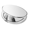 HAPUTDY Portable Compact Metal Folding Makeup Mirrors, Beautiful and Elegant,1X/2X