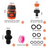 CAKKVDE 10pack Garden Hose Connector for Hose Pipe, Outside Tap