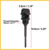 BULLSPANN Oil Tank Level Gauge Plastic Black GY6 125 Oil