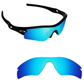 Alphax Ice Blue Polarized Replacement Lenses for Oakley Radar Path