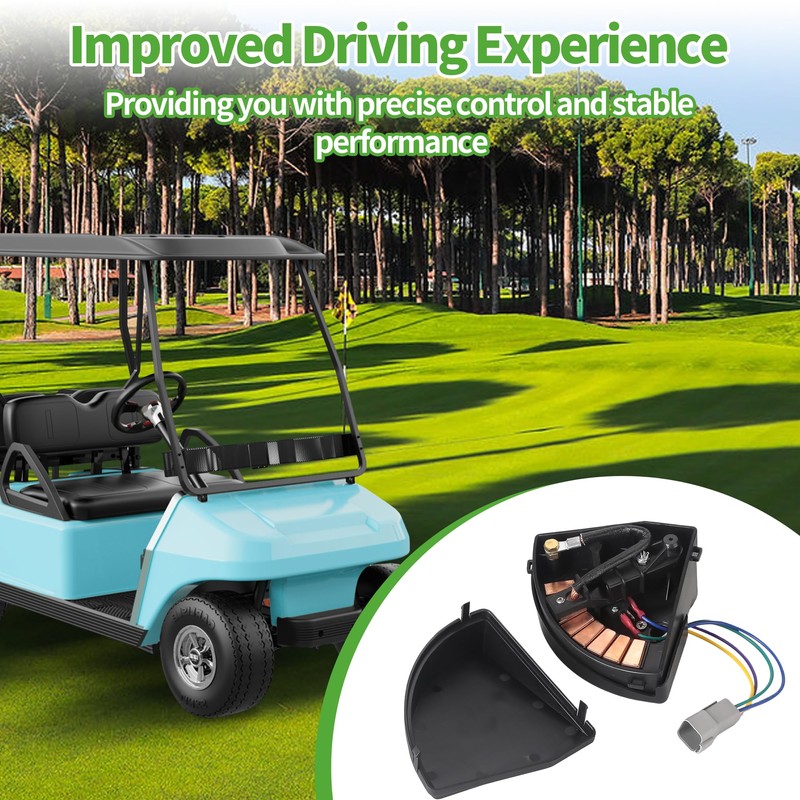 10L0L Golf Cart V-Glide Wiper Switch Assembly, Compatible with Club