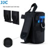JJC Water Resistant Deluxe Lens Pouch with Shoulder Strap fits