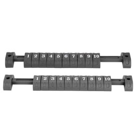 Alomejor Table Football Competition Game Table Football Indoor Mini Table Top Funny Game 2pcs/set (Black)