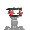 LP64 Camera Photography Tripod Leveler Tri Wheel Leveling Base Tripod