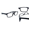 NEARSIGHTED READING GLASSES for distance MYOPIA black frame POWER -2.50