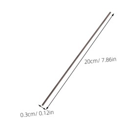 DIYEAH 4pcs High Temperature Resistant Tungsten Wire Kiln Accessories Durable Thick Metal Coil for Pottery