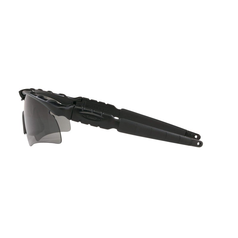 Oakley Mens OO9061 M Frame Hybrid S Rectangular Sunglasses, Black/Grey,