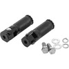 Retrospec Rev Ebike Foot Pegs, Aluminum Retractable Foot Rest Pedals