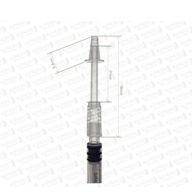 Koneko Syringe Injectors, 10 Pieces (Nozzle + Cap)