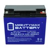 12V 18AH Gel Battery for Generac 7500 EXL Portable Generator
