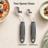 Adaptive Utensils for Seniors – Adjustable Fork and Spoon Set