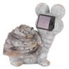 Outdoor Solar Powered Figurine Decorative Light Resin Tortoise Ornament for