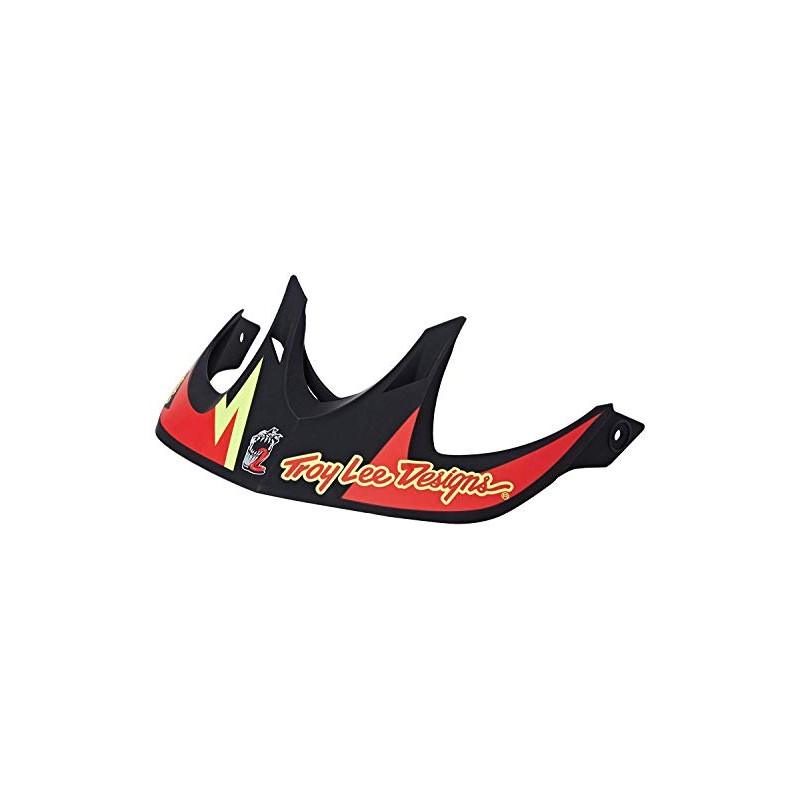 Troy Lee Designs Vertigo Regular Replacement Helmet Visor, red