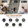 Koolertron Digital Wall Clock, Large Display, LED Clock with Remote