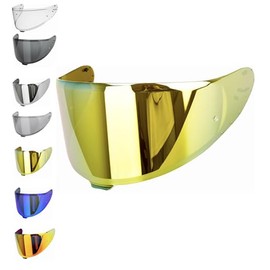 EvoParts Visor Shoei Nxr 2 (not Nxr 1) - Z8 - X15 - xSPR Pro - Cwr-f2 (Gold)
