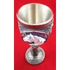 PURITY WINE ENCHANTED UNICORN GOBLET CHALICE STAINLESS STEEL WITH RESIN
