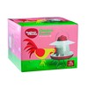 Feathers & Beaky | Chicken Feeder with Flexible Rain Shield
