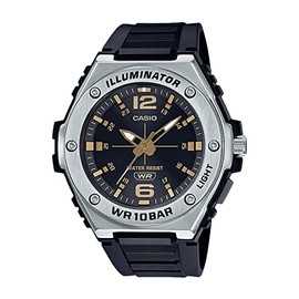 Casio MWA-100 Series Watch, Casio Collection, Online Limited Edition, black/gold, watch