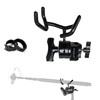Simplurfi Microphone Boom Pole Mounting Kit with Cradle and 2.5-inch