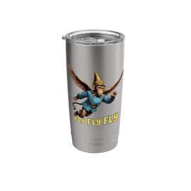 Oz Witch Of The West Winged Monkeys Fly Fly Fly Stainless Steel Insulated Tumbler