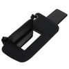 SCITOO Left Driver Side Black Sun Visor Assembly fit for
