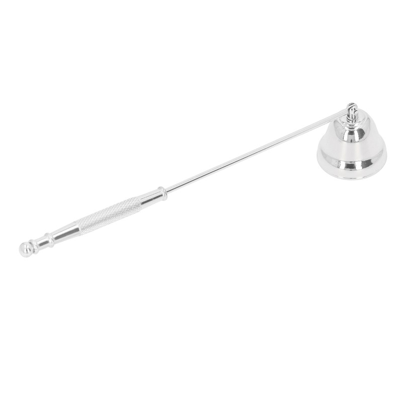2PCS Candle Snuffer with Long Handle Bell Shape Metal Flame