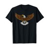 Eagle Pool 8 Ball Billiards Cartoon Character T-Shirt