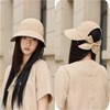 Qzkouma DJIE-70 Women's Hat, UV Protection, Bucket Hat, Sun Visor,