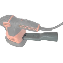 Shop Vacuum Hose Adapter compatible with Corded BLACK+DECKER Mouse Detail Sander BDEMS600 BDEMS200C BDCRO20C CMEW210 Vac Dust Reducer Collector 1-1/4 inch