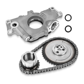 M295 Oil Pump & Timing Chain Kit - Compatible with Chevy Avalanche/Silverado/Tahoe/Express/Suburban, for GMC Sierra 1500/Yukon/Savana - Fits 4.8L 5.3L 6.0L LS Engines (LS1 LS2 LS3)