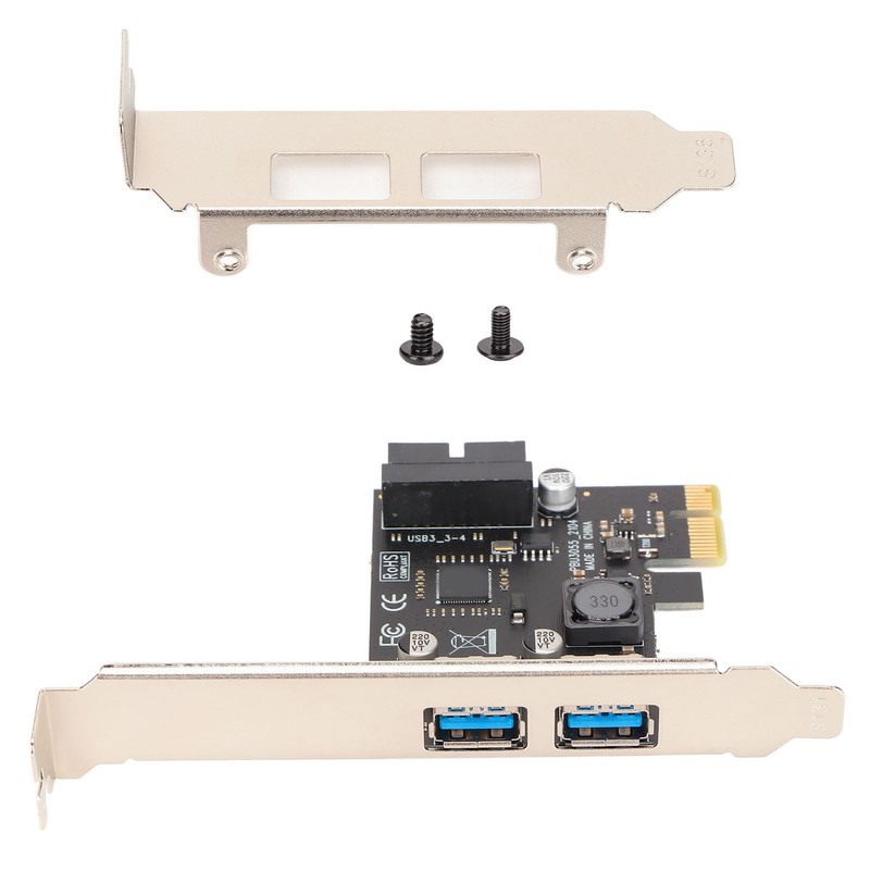 PCIE to USB 3.0 Expansion Card SUU3055N Desktop Usb3.0 19/20PIN