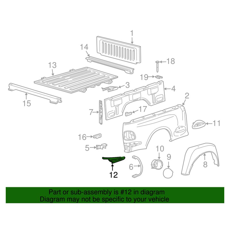 Ford 4L3Z-8320012-BAA - MAT