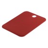 Architec 14" x 11" Gripper Non-Slip Poly Cutting Board, Red