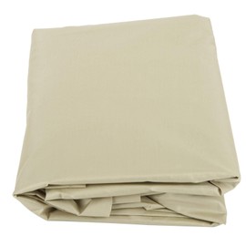 Waterproof Patio 3 Person Swing Cushion Cover Set Replacement,Foldable Durable Cloth Easy Installation and Disassembly59.1 x 19.7 x 3.9in(Beige)